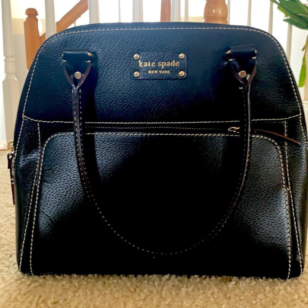 Black Kate Spade shoulder bag